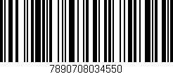 Código de barras (EAN, GTIN, SKU, ISBN): '7890708034550'
