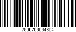 Código de barras (EAN, GTIN, SKU, ISBN): '7890708034604'