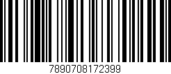 Código de barras (EAN, GTIN, SKU, ISBN): '7890708172399'