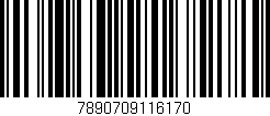 Código de barras (EAN, GTIN, SKU, ISBN): '7890709116170'