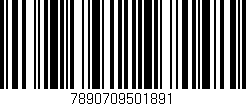 Código de barras (EAN, GTIN, SKU, ISBN): '7890709501891'