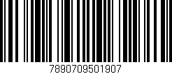 Código de barras (EAN, GTIN, SKU, ISBN): '7890709501907'
