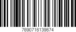 Código de barras (EAN, GTIN, SKU, ISBN): '7890716139674'