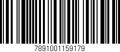 Código de barras (EAN, GTIN, SKU, ISBN): '7891001159179'