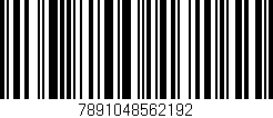 Código de barras (EAN, GTIN, SKU, ISBN): '7891048562192'