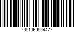 Código de barras (EAN, GTIN, SKU, ISBN): '7891060984477'