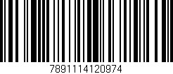 Código de barras (EAN, GTIN, SKU, ISBN): '7891114120974'