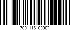 Código de barras (EAN, GTIN, SKU, ISBN): '7891116108307'