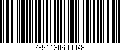 Código de barras (EAN, GTIN, SKU, ISBN): '7891130600948'