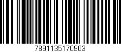 Código de barras (EAN, GTIN, SKU, ISBN): '7891135170903'