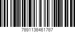 Código de barras (EAN, GTIN, SKU, ISBN): '7891138461787'
