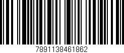 Código de barras (EAN, GTIN, SKU, ISBN): '7891138461862'