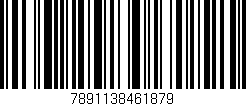 Código de barras (EAN, GTIN, SKU, ISBN): '7891138461879'