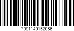 Código de barras (EAN, GTIN, SKU, ISBN): '7891140162856'