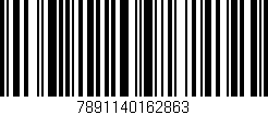 Código de barras (EAN, GTIN, SKU, ISBN): '7891140162863'