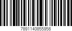 Código de barras (EAN, GTIN, SKU, ISBN): '7891140855956'