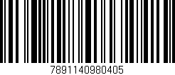 Código de barras (EAN, GTIN, SKU, ISBN): '7891140980405'