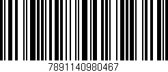 Código de barras (EAN, GTIN, SKU, ISBN): '7891140980467'