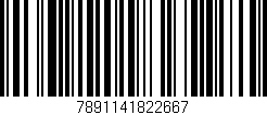 Código de barras (EAN, GTIN, SKU, ISBN): '7891141822667'