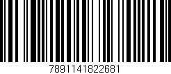 Código de barras (EAN, GTIN, SKU, ISBN): '7891141822681'