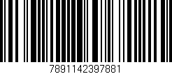 Código de barras (EAN, GTIN, SKU, ISBN): '7891142397881'