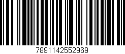 Código de barras (EAN, GTIN, SKU, ISBN): '7891142552969'