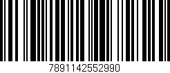 Código de barras (EAN, GTIN, SKU, ISBN): '7891142552990'