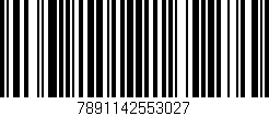 Código de barras (EAN, GTIN, SKU, ISBN): '7891142553027'