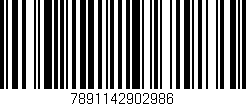 Código de barras (EAN, GTIN, SKU, ISBN): '7891142902986'