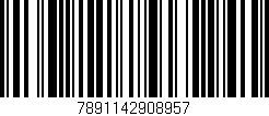 Código de barras (EAN, GTIN, SKU, ISBN): '7891142908957'