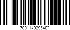 Código de barras (EAN, GTIN, SKU, ISBN): '7891143295407'