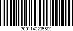 Código de barras (EAN, GTIN, SKU, ISBN): '7891143295599'