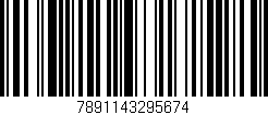 Código de barras (EAN, GTIN, SKU, ISBN): '7891143295674'