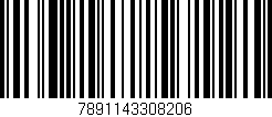 Código de barras (EAN, GTIN, SKU, ISBN): '7891143308206'