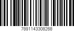 Código de barras (EAN, GTIN, SKU, ISBN): '7891143308268'