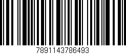 Código de barras (EAN, GTIN, SKU, ISBN): '7891143786493'