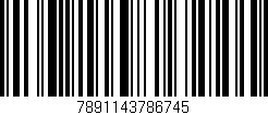 Código de barras (EAN, GTIN, SKU, ISBN): '7891143786745'