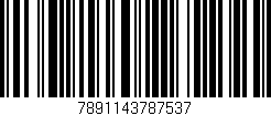 Código de barras (EAN, GTIN, SKU, ISBN): '7891143787537'