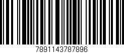 Código de barras (EAN, GTIN, SKU, ISBN): '7891143787896'