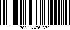 Código de barras (EAN, GTIN, SKU, ISBN): '7891144961677'
