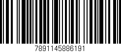 Código de barras (EAN, GTIN, SKU, ISBN): '7891145886191'