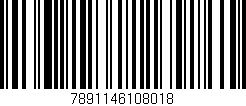 Código de barras (EAN, GTIN, SKU, ISBN): '7891146108018'