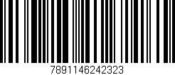 Código de barras (EAN, GTIN, SKU, ISBN): '7891146242323'