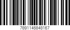 Código de barras (EAN, GTIN, SKU, ISBN): '7891146848167'