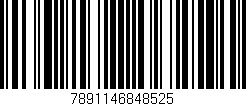 Código de barras (EAN, GTIN, SKU, ISBN): '7891146848525'