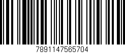 Código de barras (EAN, GTIN, SKU, ISBN): '7891147565704'