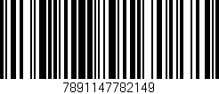 Código de barras (EAN, GTIN, SKU, ISBN): '7891147782149'