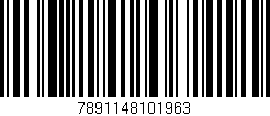 Código de barras (EAN, GTIN, SKU, ISBN): '7891148101963'