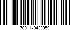 Código de barras (EAN, GTIN, SKU, ISBN): '7891148439059'