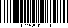 Código de barras (EAN, GTIN, SKU, ISBN): '78911529018378'